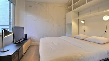 1 slaapkamer, reisbedje, wifi, beddengoed