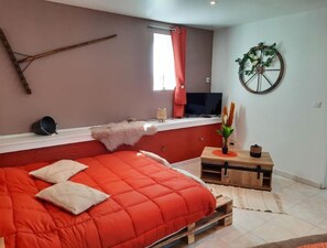 1 Schlafzimmer, kostenloses WLAN, Bettwäsche