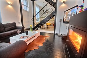TV, fireplace - Bois l’Eveque - 3 bedroom (Liège)
