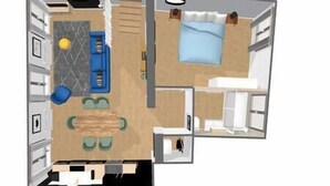 مخطط تصميم الطابق