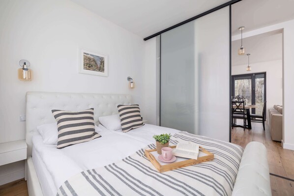 1 chambre, fer et planche à repasser, Wi-Fi, draps fournis