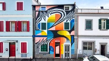 Fassade der Unterkunft