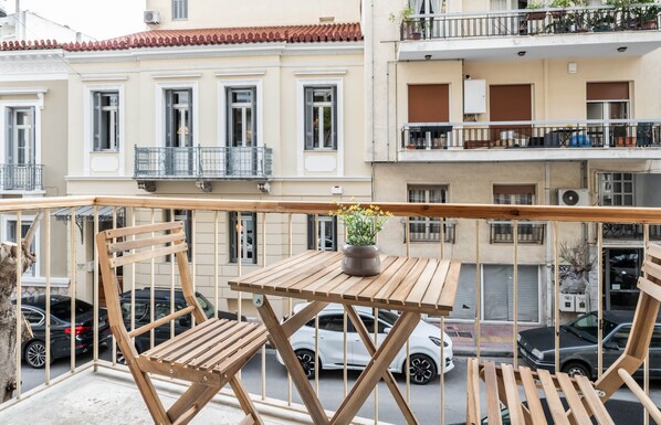 Apartment | Balcony view - Rovertou Gali 3-5 by Athens Concept Residences (Athens)