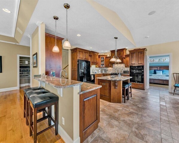 Fridge, microwave, oven, stovetop - 4 Bedrooms, 2 Flex Rooms, 4 Full Bathrooms, 2 Half Bathrooms! Spacious Waterfront Home w/Many Amenit (Huddleston)