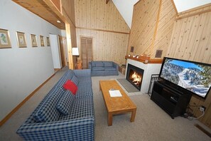 Cabane, 3 chambres | Intérieur