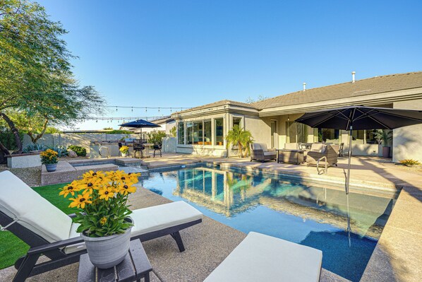 House (4 Bedrooms) | Front of property - Outdoor Oasis: Spacious Goodyear Getaway! (Goodyear)