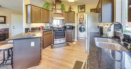 Covered Patio: Lincoln Vacation Rental!