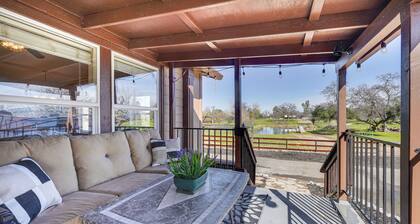 Covered Patio: Lincoln Vacation Rental!