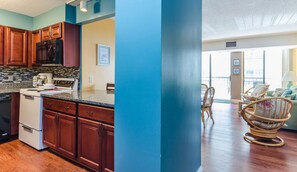 Kitchen 02 - Oceanfront Building With Great Ocean and Bay Views (Ocean City)