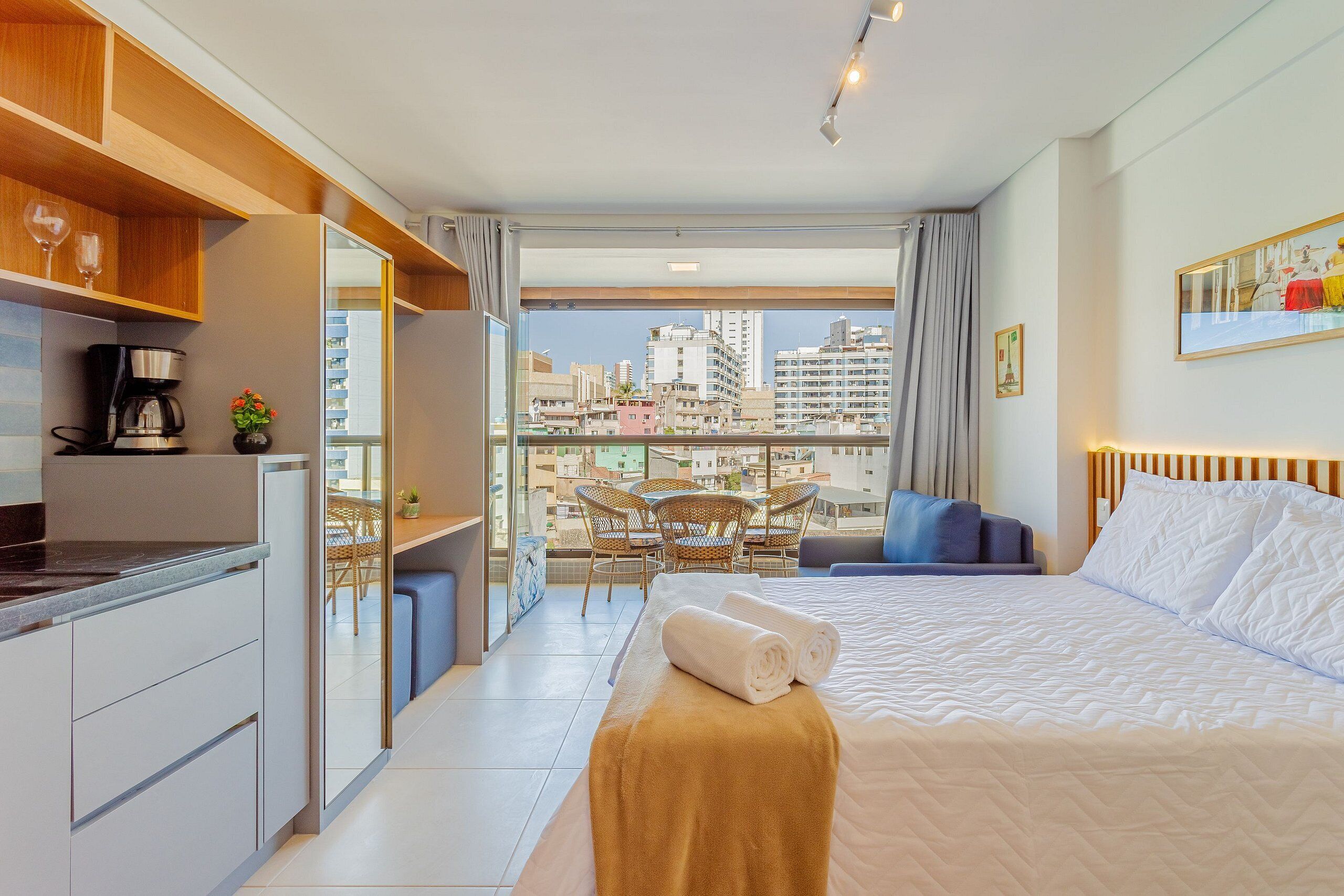 Apartamento | 1 quarto, Wi-Fi de cortesia, roupa de cama