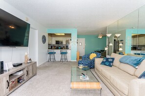 TV, video games - 2 Bedroom, 2 Bath with Ocean and Bay Views (Ocean City)