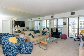TV, video games - 2 Bedroom, 2 Bath with Ocean and Bay Views (Ocean City)