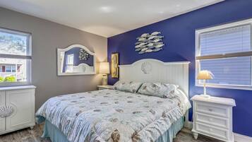 3 bedrooms, internet, bed sheets
