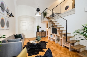 Design Loft | Soundproofing, iron/ironing board, free WiFi, bed sheets - Lazenska N4 (Prague)
