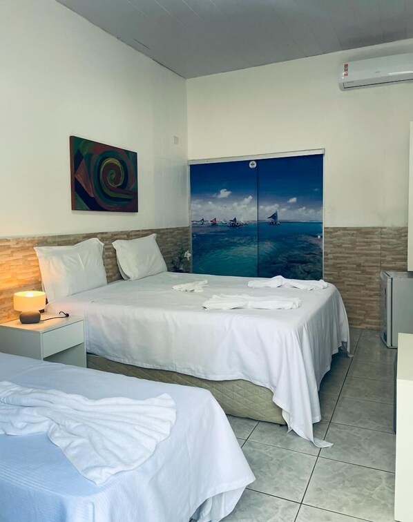 Wifi gratis y ropa de cama 