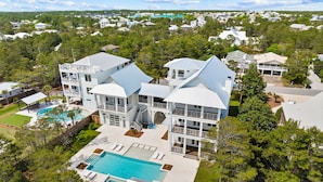 Exterior - 30A White Dunes Retreat-Luxury Compound, Large Private Pool and Outdoor Space (Santa Rosa Beach)