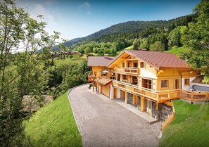 Exterior - Luxury chalet with swimming pool and jacuzzi (Manigod)