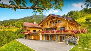 Exterior - Luxury chalet with swimming pool and jacuzzi (Manigod)
