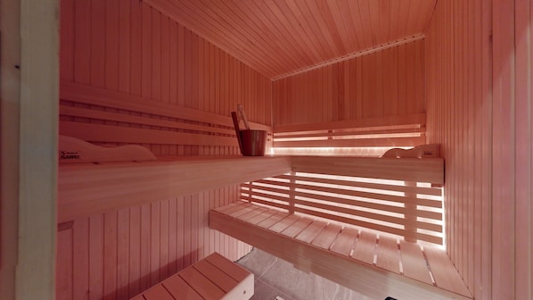 Sauna - Magnificent T4 in a renovated traditional chalet (Le Grand-Bornand)