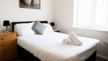 Apartamento conforto | 2 quartos, ferros/tábuas de passar roupa, Wi-Fi de cortesia