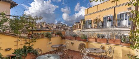 Terraza en la azotea