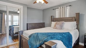 2 chambres, Wi-Fi, literie fournie