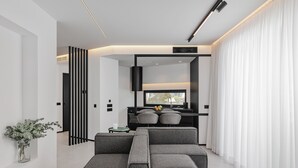 Superior Apartment with Balcony & Panoramic View | 専用キッチン