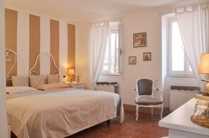 Deluxe Double Room, Private Bathroom, Tower | Down duvets, in-room safe, individually decorated