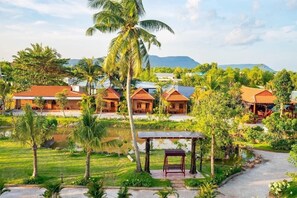 Business-Doppelzimmer, Gartenblick