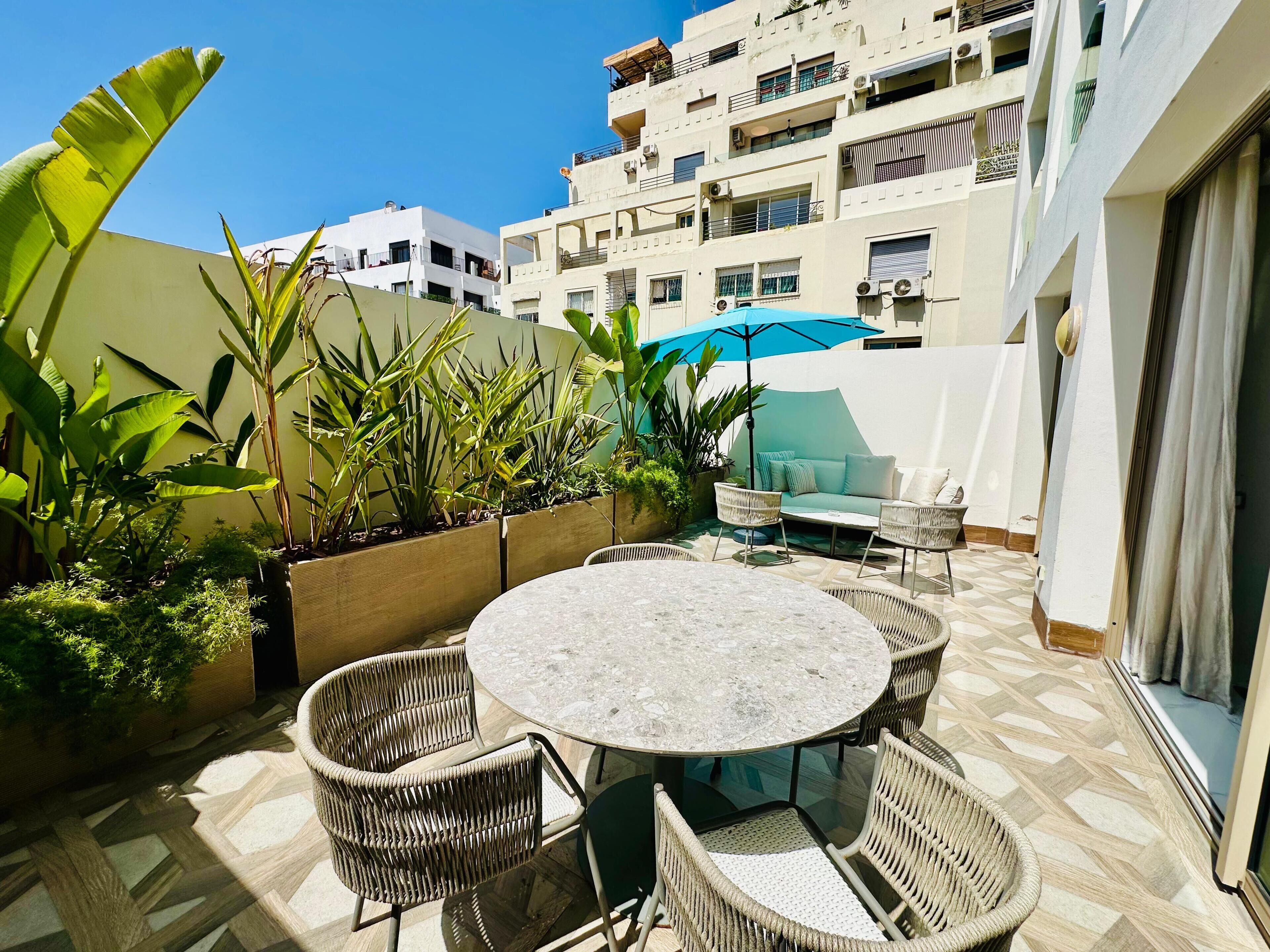 Apartamento Deluxe, no fumadores, terraza | Terraza o patio