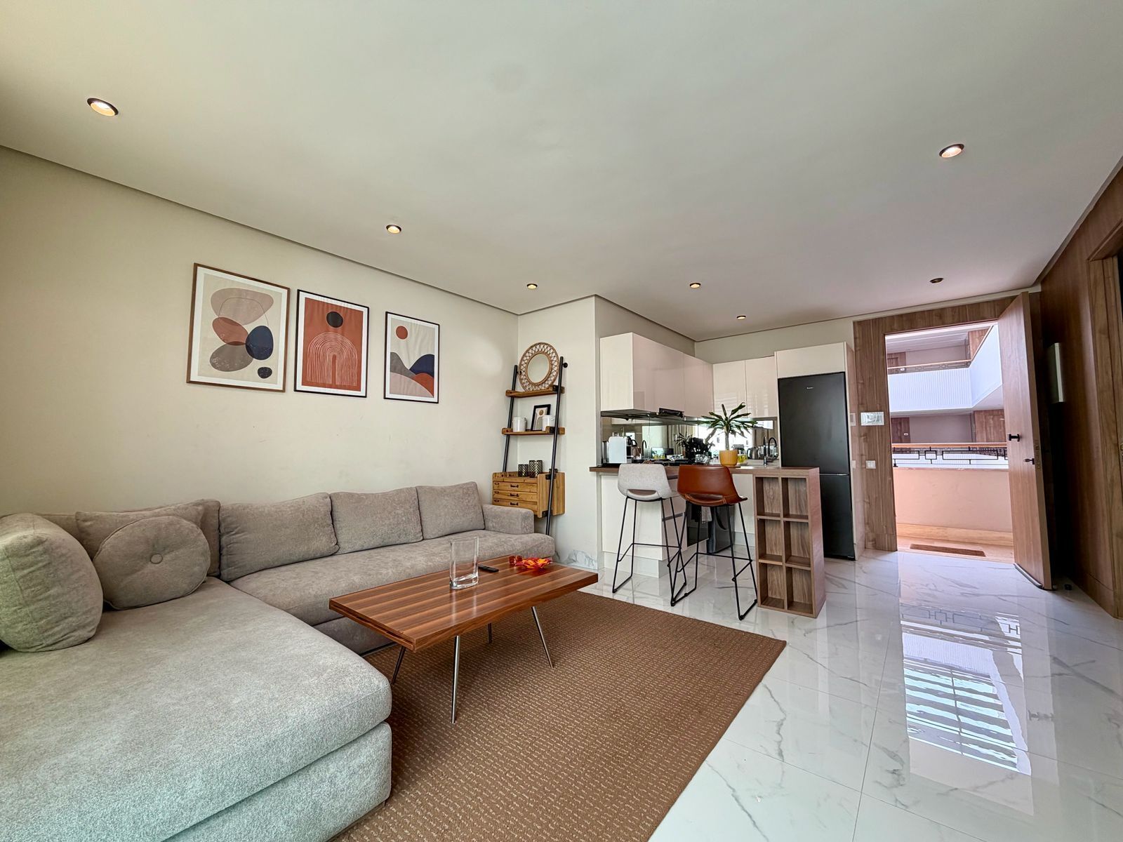Classic Apartment, Non Smoking | Living area | 50-inch Smart TV with satellite channels, Netflix, streaming services