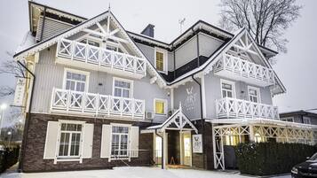 Fassade der Unterkunft