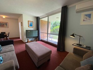 TV, DVD player, offices - Quiet 2BR Apartment with Garden views in Griffith (Griffith)