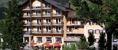 Fassade der Unterkunft