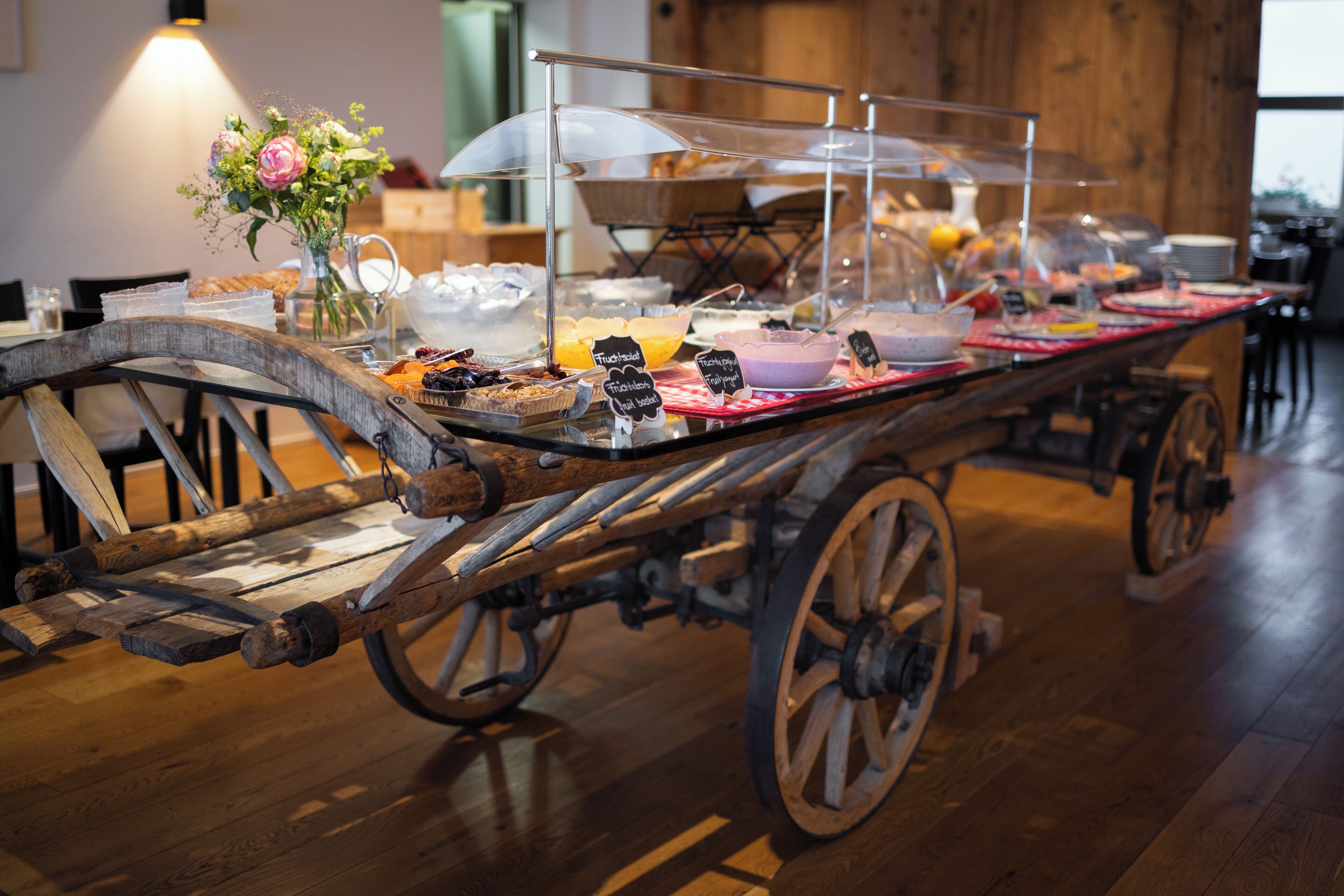 Petit déjeuner buffet compris tous les jours