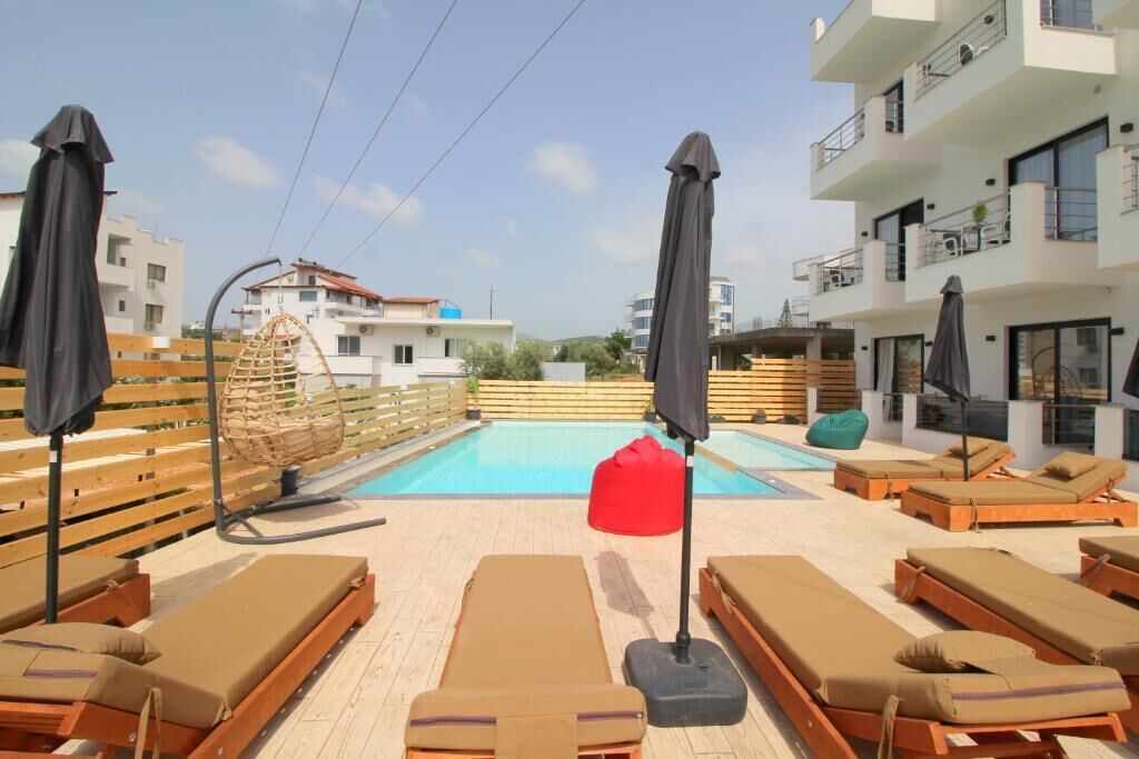 Seasonal outdoor pool