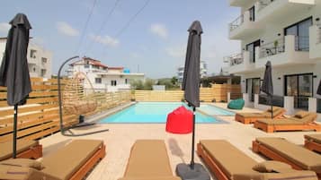 Seasonal outdoor pool
