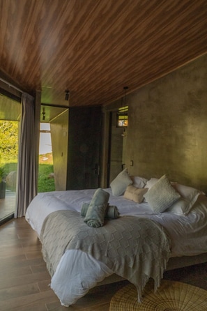 TYZHY | 1 bedroom, Egyptian cotton sheets, premium bedding, down comforters - Almazewá (Ubaque)