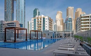 Comfort Apartment | 1 bedroom, soundproofing, iron/ironing board, free WiFi - Bright 1BR sea view and balcony (Dubai)