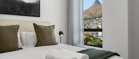 2 bedrooms, in-room safe, iron/ironing board, WiFi