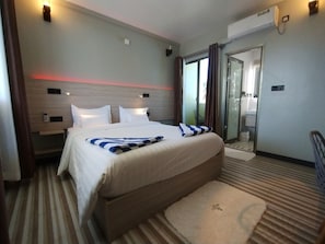 Deluxe Double Room | Egyptian cotton sheets, premium bedding, Select Comfort beds, minibar