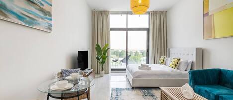 Comfort Apartment | 1 bedroom, soundproofing, iron/ironing board, free WiFi