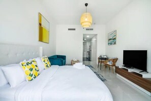 Apartamento conforto | 1 quarto, quartos à prova de som, ferros/tábuas de passar roupa