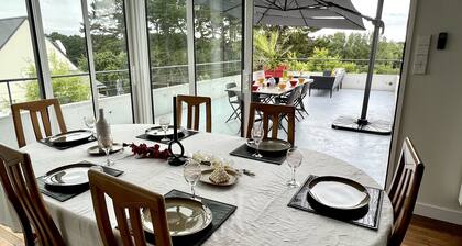 La Villa Océane, Elegante, Plages, GR34, 2-8 pers