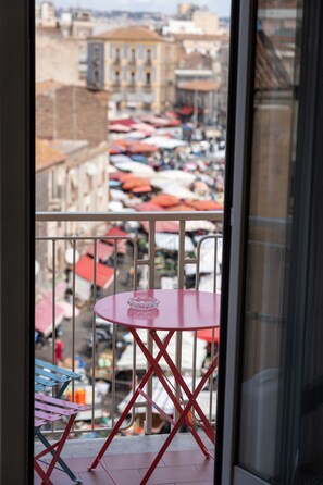 Vistas a la ciudad desde el alojamiento