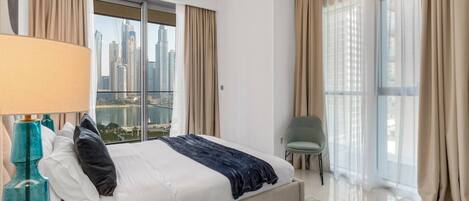 Apartemen Comfort | 1 kamar tidur, meja kerja, kedap suara, dan setrika/meja setrika