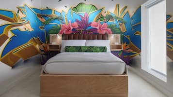 Habitación doble Confort, 1 cama Queen size | Ropa de cama de alta calidad, camas con pillow-top y minibar