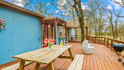 Lake Fork Waterfront Cabin-Private Boat Ramp Boat Dock Fishing