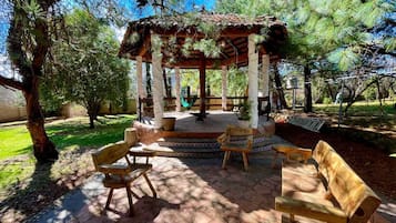 Cabaña panorámica | Terraza o patio