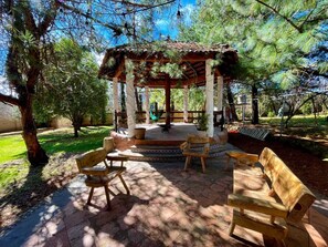 Cabaña panorámica | Terraza o patio